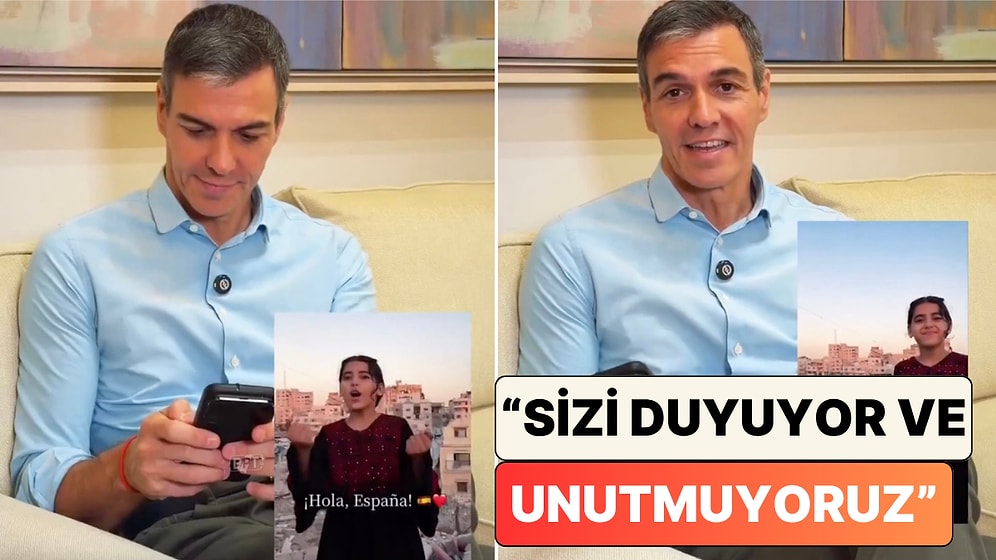 İspanya Başbakanı Pedro Sanchez Portresini Duvara Çizen Gazzeli Çocuklara Video ile Yanıt Verdi