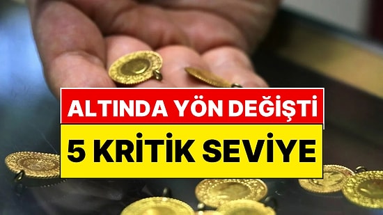 Altın Fiyatları Belli Oldu: Gram Altın 6.200 TL'yi Aşınca Herkes O Seviyeye Kilitlendi
