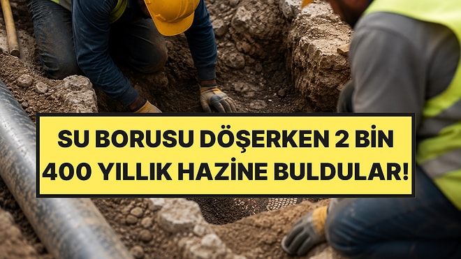 Türkiye'nin Dibindeki Ülkede Boru Döşeyen İşçiler Hazine Buldu