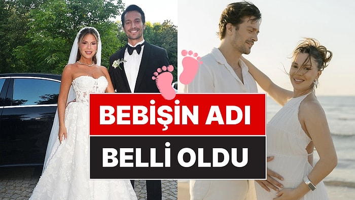 Spiker Merve Dinçkol ve Feyyaz Şerifoğlu'nun Bebekleri Dünyaya Geldi: Bebeklerine Verdikleri İsim Belli Oldu