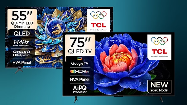 TCL büyük ekran deneyimini yenilikçi TV teknolojileriyle evlere taşıyor!