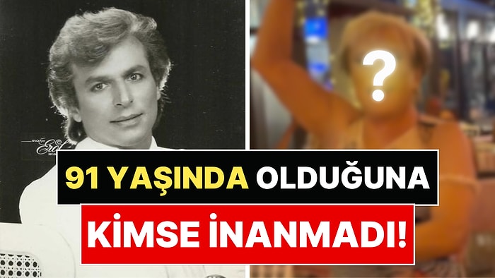 90'ların Yıldızı 91 Yaşındaki Aldo'nun Son Hali ve Dans Performansı Ağızları Açık Bıraktı!