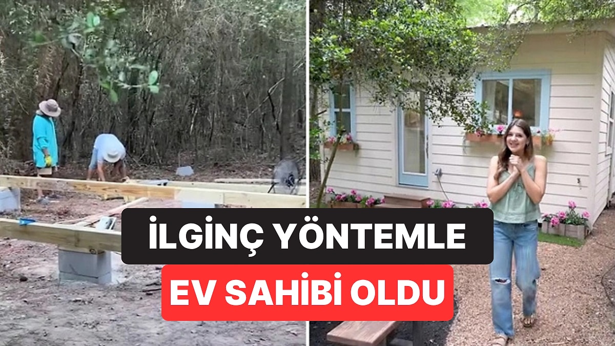 Yüksek Kiralara Karşı Çözümü Ailesinin Bahçesinde Buldu: 19 Yaşında Tek Yaşamaya Başladı