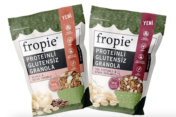 Fropie proteinli glutensiz granola tanışma paketi %50 indirim fırsatıyla 511,00 TL yerine net 255,50 TL!