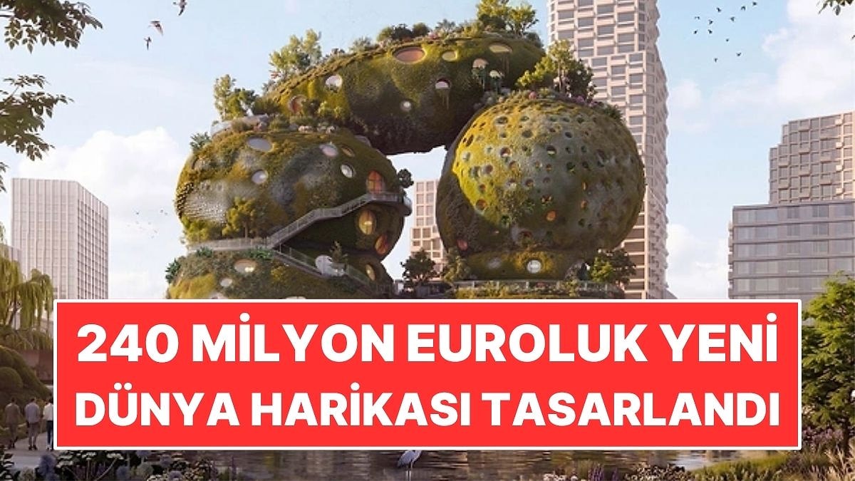 240 Milyon Euroluk Binayı Dev Kayalar Gibi Tasarladılar: Yeni Dünya Harikası Olacak
