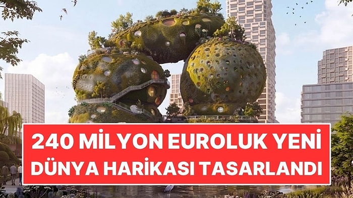 240 Milyon Euroluk Binayı Dev Kayalar Gibi Tasarladılar: Yeni Dünya Harikası Olacak