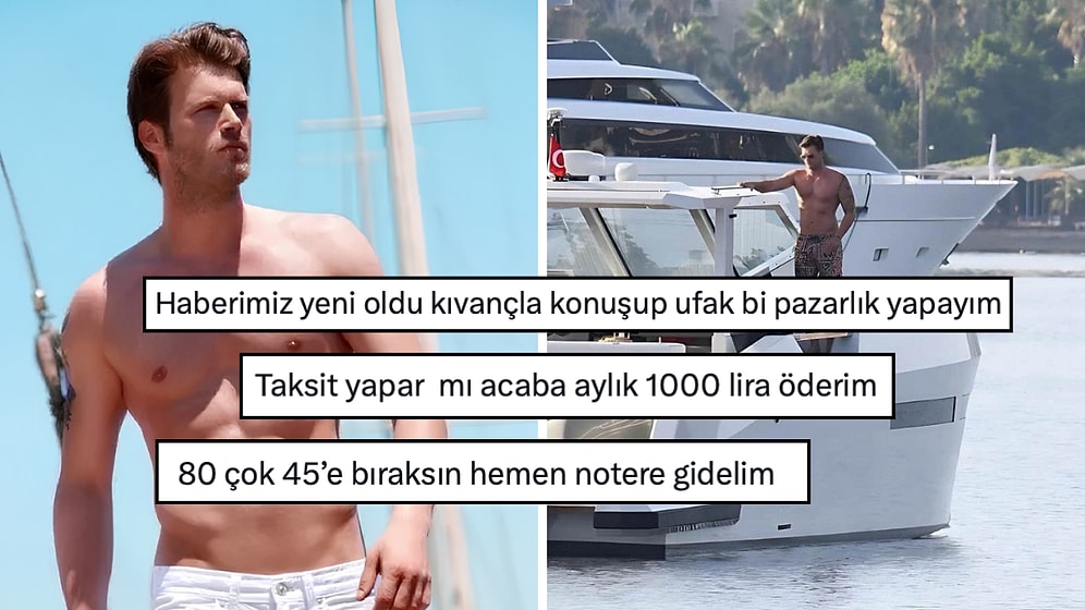 Kıvanç Tatlıtuğ'un Aylardır Satılamayan Teknesi Sosyal Medyada Gündem Oldu!
