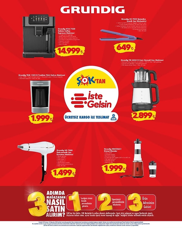 Grundig KVA 7230 Delisia Coffee Espresso Makinesi 14 999 TL