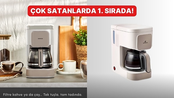 Günün Fırsatı: Karaca Just Coffee Aroma 2 in 1 İndirimde!