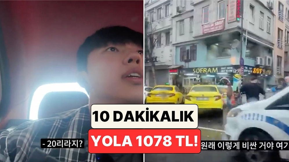 İstanbul'da Yine Taksi Ücreti Skandalı: Turistten 10 Dakikalık Mesafe İçin 20 Euro İstendi