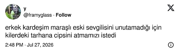 Hatırası var...