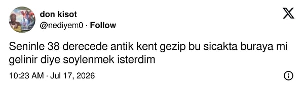 Haftanın tespiti...