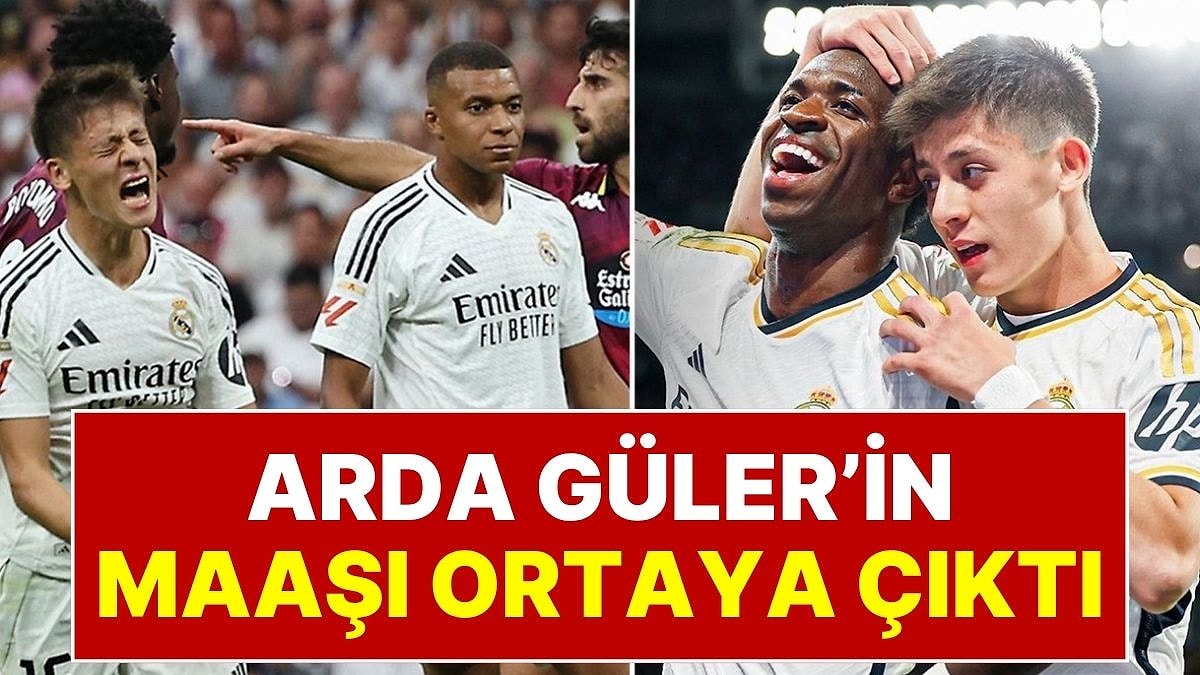 Arda Güler’in Haftalık Maaşı Belli Oldu: Real Madrid'in 2026-2027 Sezonu Maaş Tablosu Sızdı