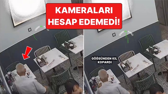 İzmir'de Bir Şahıs Restoranda Hesabı Ödememek İçin Göğsünden Kopardığı Kılı Yemeğin İçine Attı!