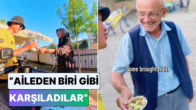 Dünyayı Koşarak Gezen Çinli Gezgin Türkiye'de Bir Köyde Karşılaştığı Misafirperverliği Paylaştı