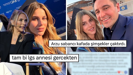 İkinci Üniversitesinden Mezun Olan Nazlı Sabancı'ya Kaynanası Arzu Sabancı'dan Dikkat Çeken Mesaj!