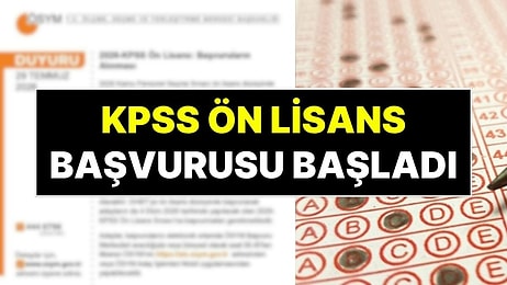 KPSS Ücreti Belli Oldu: KPSS Ön Lisans Başvuruları Başladı