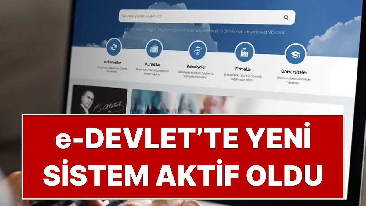 e-Devlet’te Yeni Hizmet Kullanıma Sunuldu: Tüm Hesaplar Tek Ekranda Toplandı