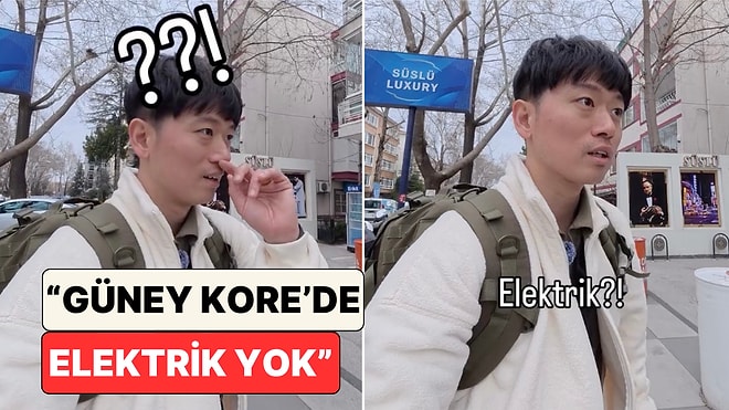 Bir Amca Güney Koreli Turisti Ülkesinde Elektrik Olmadığına İkna Etti