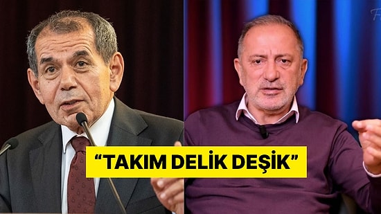 Fatih Altaylı Galatasaray Başkanı Dursun Özbek'i Eleştirdi