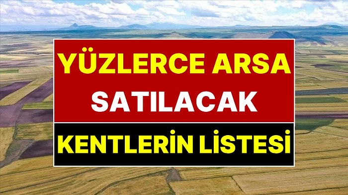 İstanbul, Ankara İzmir... TOKİ 49 Kentte Yüzlerce Ucuz Arsa Satacak