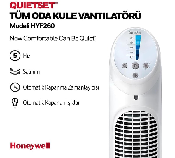 Uzaktan Kumandalı Pratik Kullanım ve Şık Kule Tasarımı