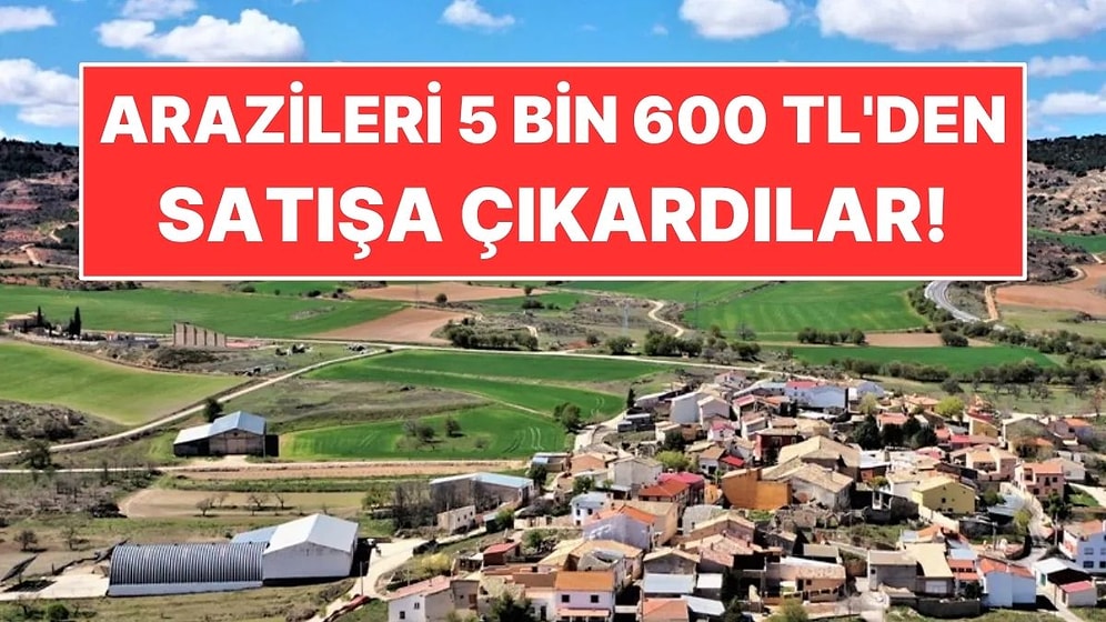 Kasabada 30 Kişi Kalınca Arazileri 5 Bin 600 TL'den Satışa Çıkardılar