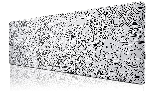 Klasse Pro White Map dikişli kenar oyuncu mouse pad %37 net indirimle 479,90 TL yerine 300,00 TL!