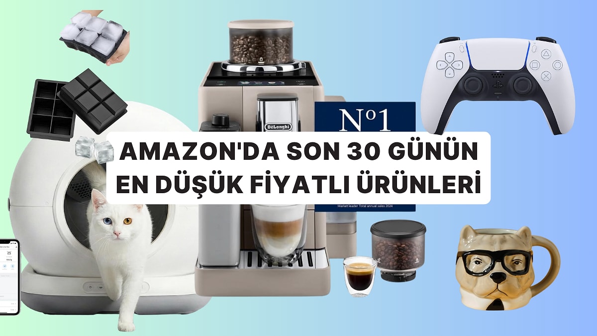 Amazon'da Son 30 Günün En Düşük Fiyatlarına Sahip Ürünler