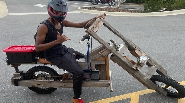 2.000 watt motor ve rejeneratif fren kullandı