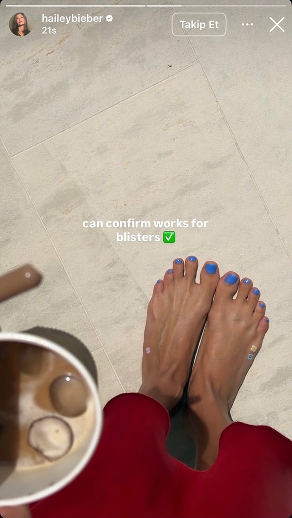 Hailey Bieber'ın son Instagram paylaşımı da yine milyonlarca kişi tarafından konuşuldu.