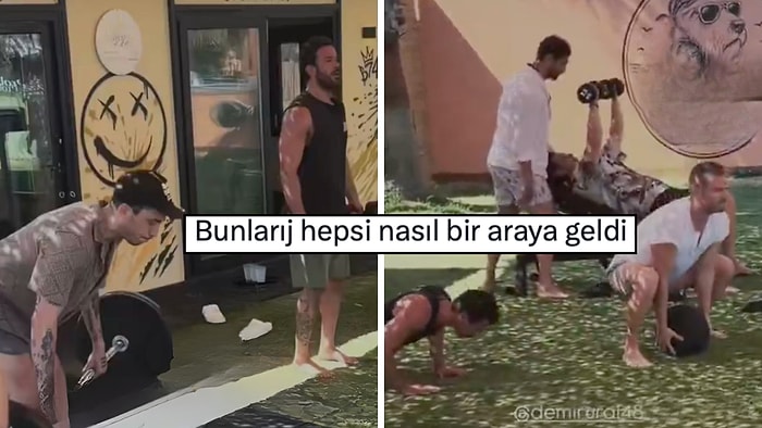 Şampiyonlar Ligi Gibi Kadro! Barış Arduç, Engin Öztürk ve Kaan Yıldırım'ın Spor Yaptığı Anlar Gündem Oldu