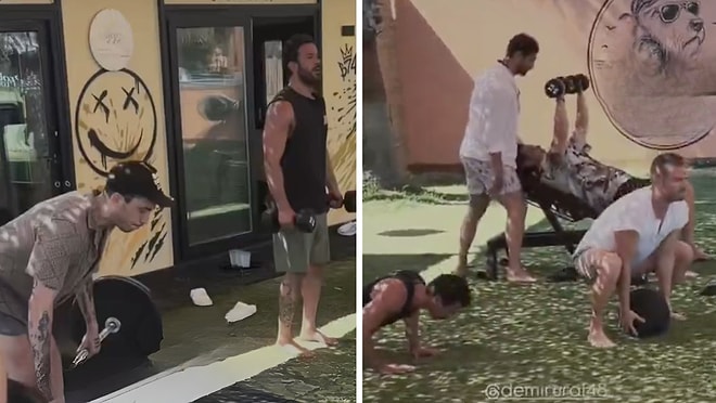 Barış Arduç, Engin Öztürk and Kaan Yıldırım Team Up for Workout That Has Everyone Talking