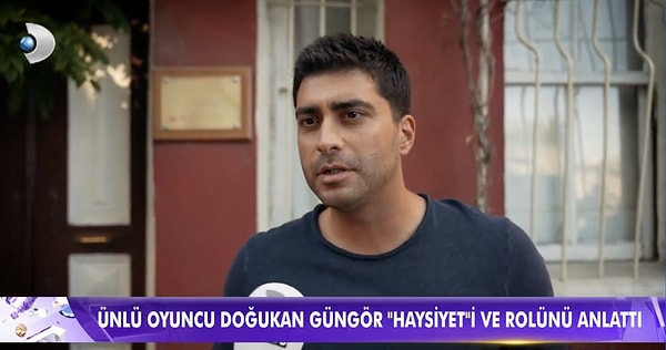 Kızılcık Şerbeti'nin ardından Kanal D'nin yeni sezon dizisi Haysiyet ile ekranlara dönmeye hazırlanan Doğukan Güngör, askerlik dönüşü ilk kez sete çıktı.