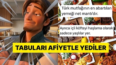 Yemekler ve Gastronomi Üzerine Linç Edileceği Fikirlerini Açıklayan Kişiler