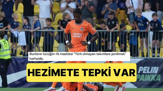 Başakşehir'in Finlandiya Ekibi Inter Turku'ya Elenmesine Sosyal Medyada Büyük Tepki Var