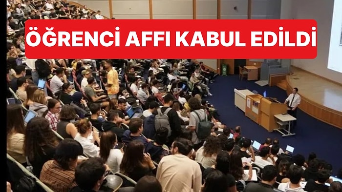 Binlerce Kişinin Beklediği Öğrenci Affı Meclisten Geçti: Bazı Kişiler İkinci Kez Aftan Yararlaancak