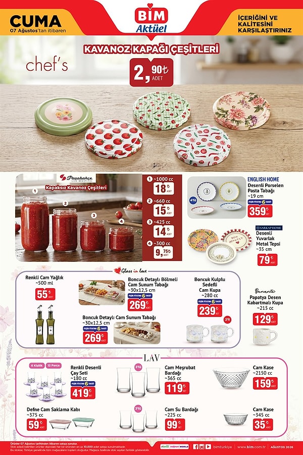 Chef s Kavanoz Kapağı Çeşitleri 2 90 TL