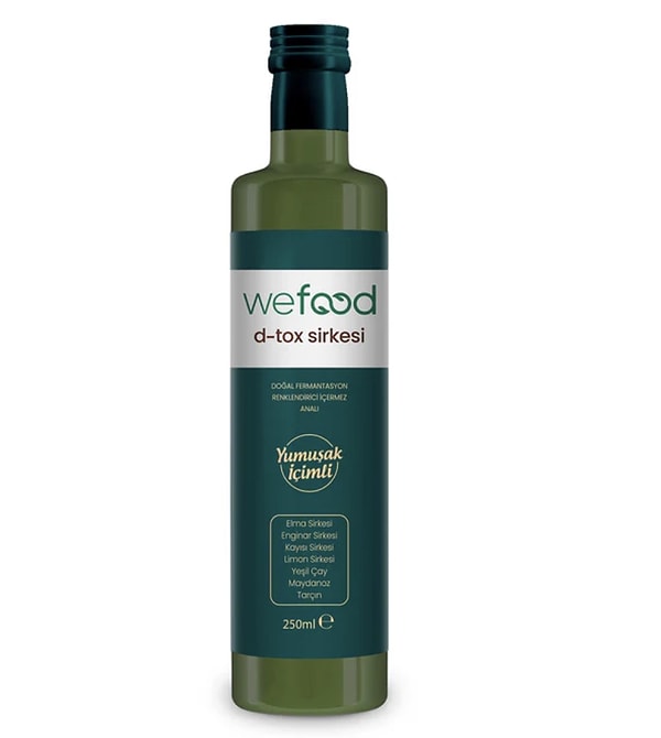 Wefood doğal fermantasyon detoks sirkesi ''onedio'' koduyla %10 indirimli!