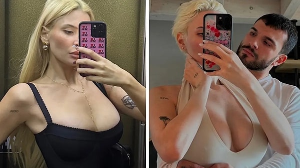 Paparazziler tarafından çekilen doğal karelerle, Şazer Altındoğan'ın kendi sosyal medya hesabında paylaştığı fotoğraflar birçok kullanıcı tarafından yan yana getirildi.