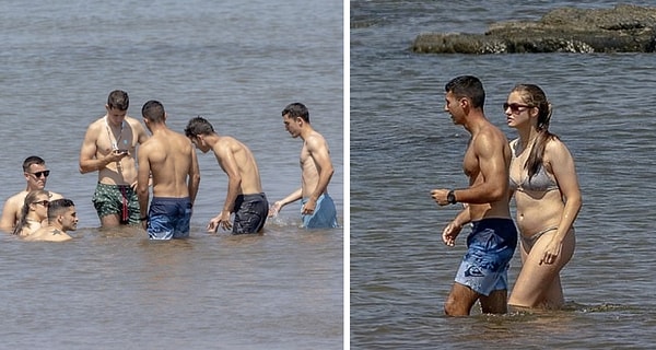 Askeri eğitimin son döneminde Uruguay'da verilen planlı liman molası sırasında çekilen bazı fotoğraflar ise geçtiğimiz günlerde İspanya'da gündem oldu.
