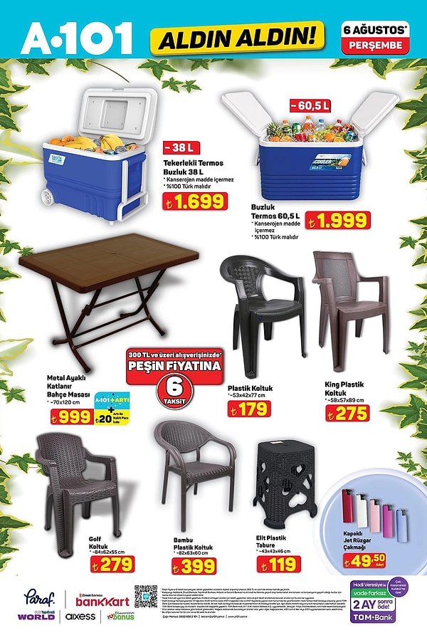 Tekerlekli Termos Buzluk 38 L 1.699 TL