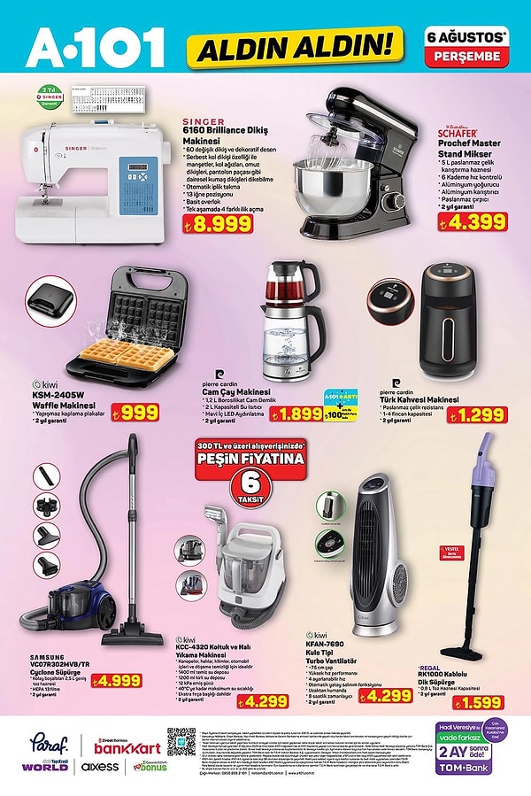 Singer 6160 Brilliance Dikiş Makinesi 8.999 TL