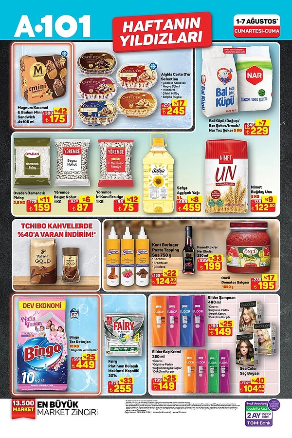 Magnum Karamel & Badem Mini Sandwich 4x100 ml 175 TL