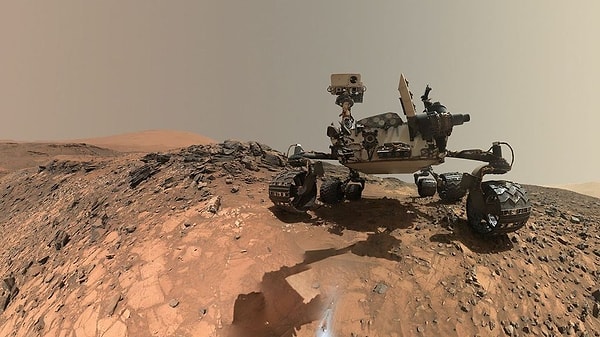 Curiosity, Mars'ın Bilinmeyen Yüzlerinden Birini Görüntüledi