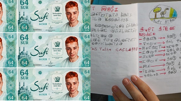 Ülkesinin adını 'Sufi' koydu. Yaklaşık 1000 kişilik ülkenin bayrağını, para birimini tasarladı.