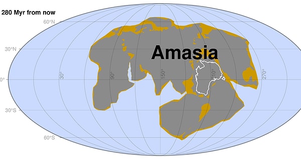 Yeni Bir Süper Kıta Oluşabilir: "Amasia"
