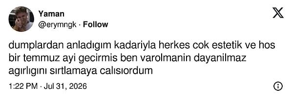 Bir biz mi yani?
