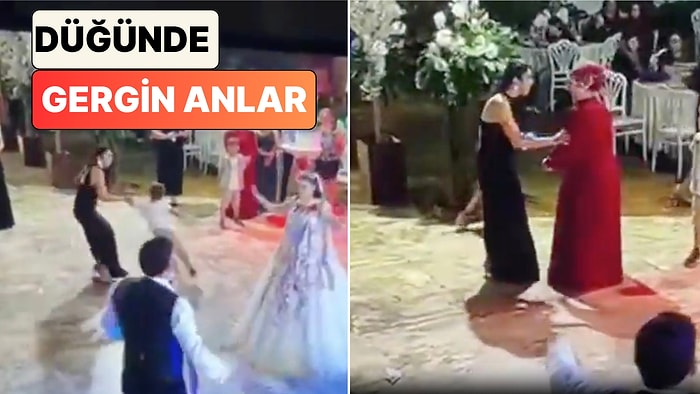 Anne Tepki Gösterdi: Düğün Dansında Sahneye Koşan Çocuğa Gelinin Arkadaşından Müdahale
