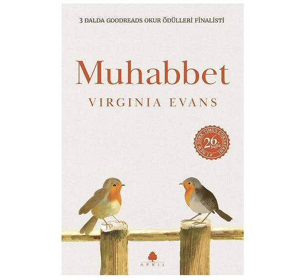 7. Virginia Evans imzalı "Muhabbet" kitabı edebiyat dünyasında bu haftanın en çok okunan eseri!